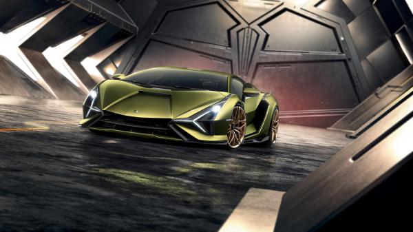 Free lamborghini sian 2019 4k 8k 3 wallpaper download