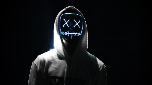 Free led mask 5k 2 wallpaper download