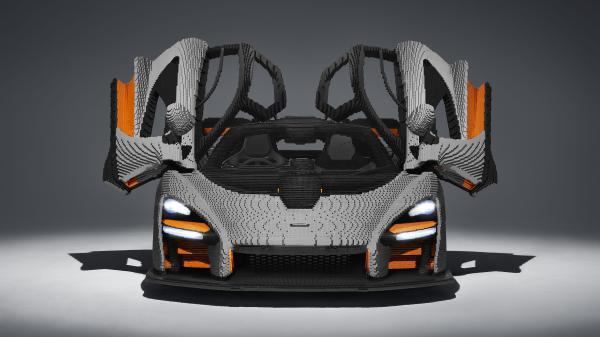 Free lego mclaren senna 2019 5k wallpaper download