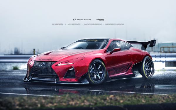 Free lexus lc500 artwork 4k 2017 wallpaper download