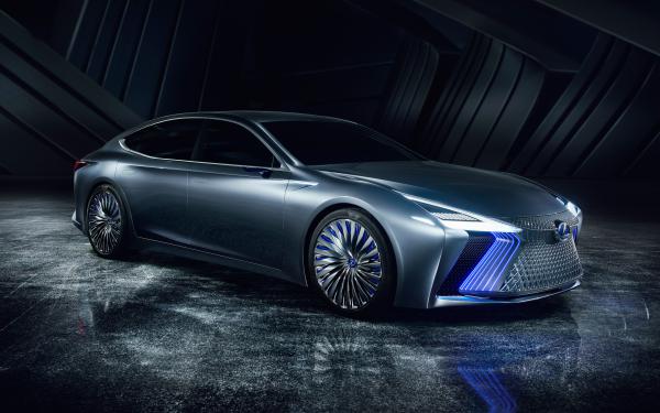 Free lexus ls plus concept hd 4k wallpaper download