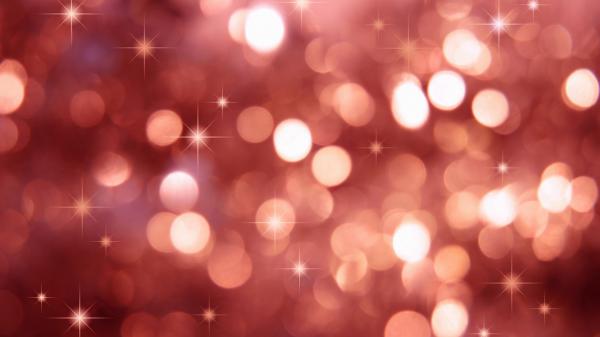 Free light orange bokeh stars hd abstract wallpaper download