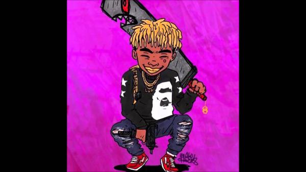 Free lil uzi vert in dark purple background anime hd music wallpaper download