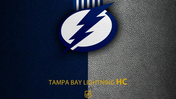 Free logo nhl tampa bay lightning in ash and gray background basketball 4k hd sports wallpaper download