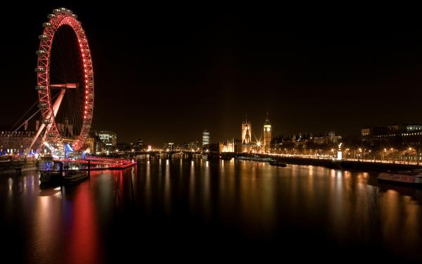 Free london ferris wheel wallpaper download