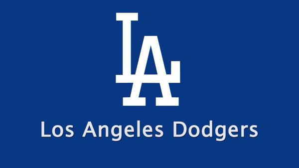 Free los angeles dodgers la with blue background hd dodgers wallpaper download
