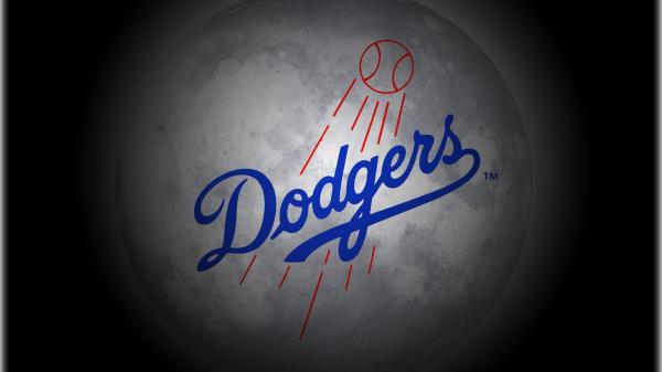 Free los angeles dodgers with background of gray ball and black hd dodgers wallpaper download