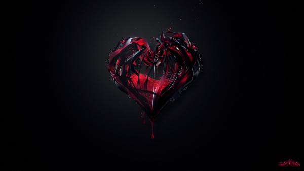 Free love heart 3 wallpaper download