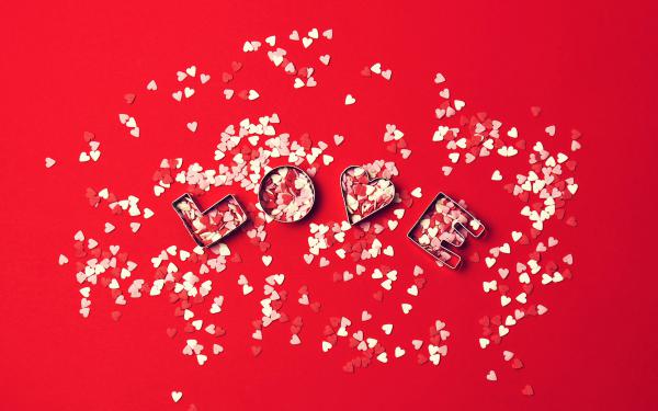 Free love hearts hd wallpaper download