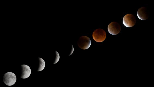 Free lunar eclipse 4k 8k wallpaper download