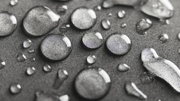 Free macro water drops monochrome 5k wallpaper download