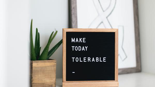 Free make today tolerable 4k 5k hd inspirational wallpaper download