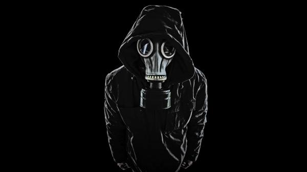 Free man in gas mask 4k 8k wallpaper download