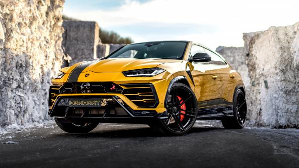 Free manhart lamborghini urus 800 2019 5k wallpaper download