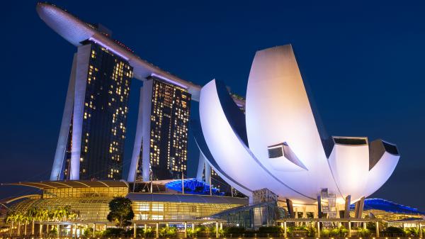 Free marina bay night singapore hd travel wallpaper download