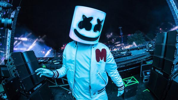 Free marshmello american dj live 5k wallpaper download