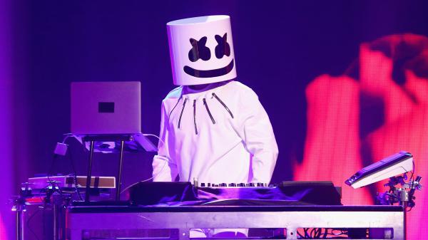 Free marshmello american dj live concert 4k wallpaper download