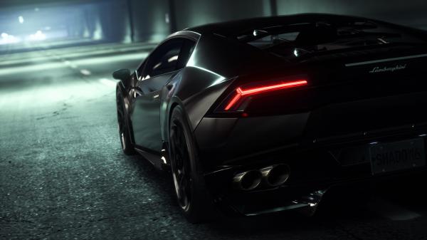 Free matt black lamborghini wallpaper download