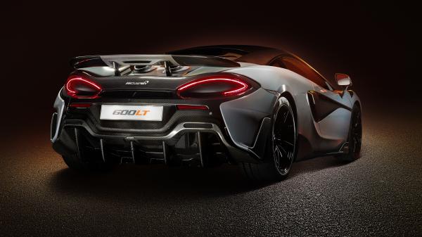 Free mclaren 600lt rear view 4k 8k wallpaper download