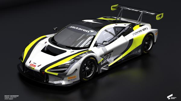 Free mclaren 720s gt3 4k wallpaper download