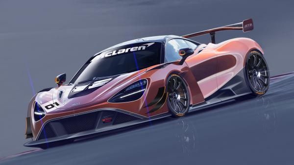 Free mclaren 720s gt3 concept wallpaper download