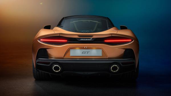 Free mclaren gt superlight 2019 rear 4k 8k wallpaper download