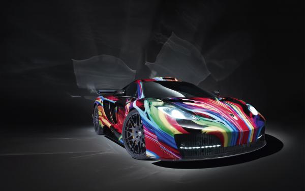 Free mclaren mp4 12c art car hamann wallpaper download