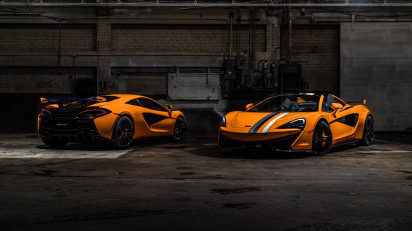 Free mclaren mso 570s spider papaya spark 4k 8k wallpaper download