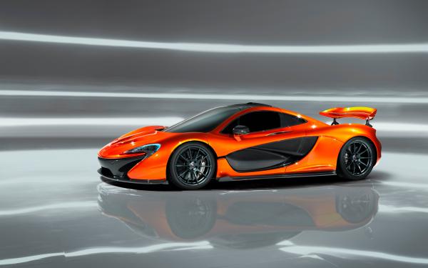 Free mclaren p1 design study wallpaper download