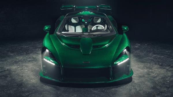 Free mclaren senna emerald green 2018 4k 8k wallpaper download