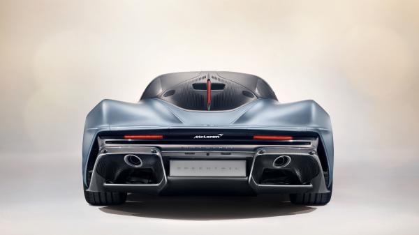 Free mclaren speedtail rear view 4k 8k wallpaper download