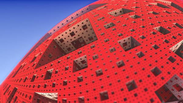 Free menger sponge 3d abstract fractal hd abstract wallpaper download