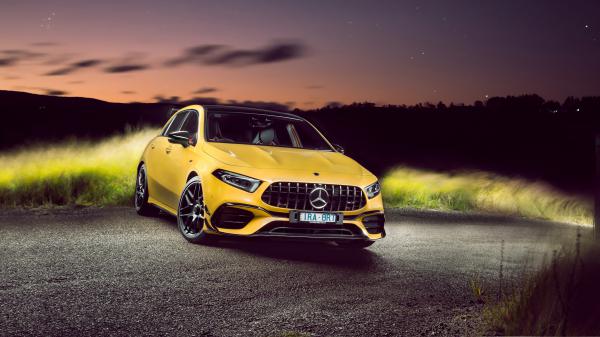 Free mercedes amg a 45 s 4matic 2020 4k wallpaper download