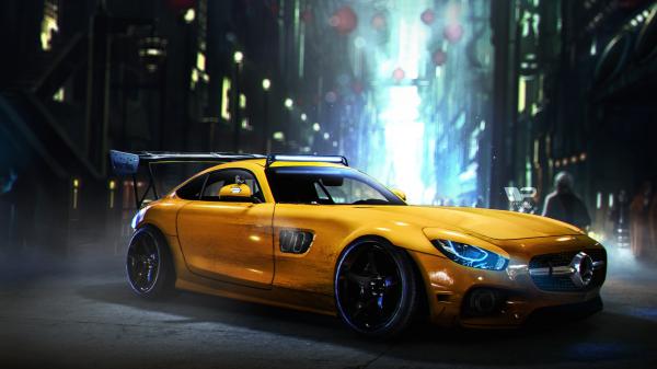 Free mercedes amg gt wallpaper download