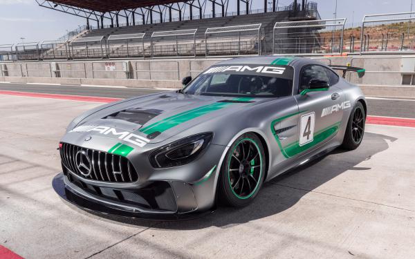 Free mercedes amg gt4 2019 4k wallpaper download