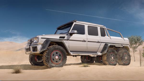 Free mercedes benz g63 amg 6x6 4k wallpaper download