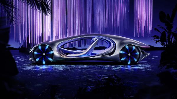 Free mercedes benz vision avtr 2020 4k 8k wallpaper download