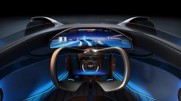 Free mercedes benz vision eq silver arrow interior 4k wallpaper download