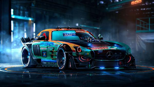 Free mercedes customized gtr 4k hd wallpaper download