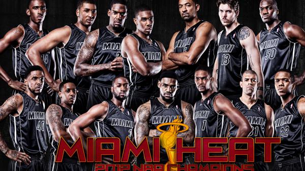 Free miami heat all players basketball hd sports wallpaper download