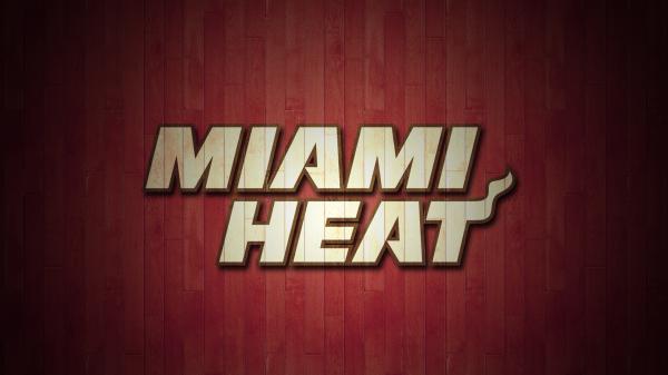 Free miami heat logo in red background basketball hd sports wallpaper download