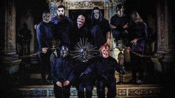 Free mick thomson craig jones shawn crahan joey jordison sid wilson in black dress slipknot hd music wallpaper download