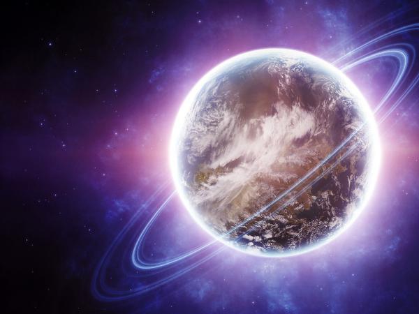 Free modern planet wallpaper download