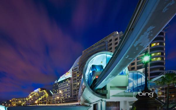 Free monorail darling harbour sydney wallpaper download