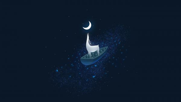 Free moon magic wallpaper download