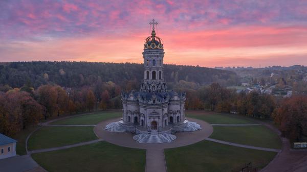 Free moscow church in russia hd travel wallpaper download