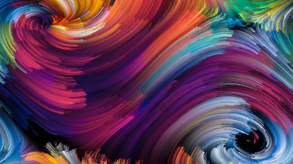 Free multicolors backdrop spiral 4k hd abstract wallpaper download