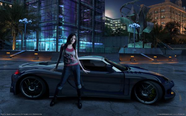 Free need for speed carbon girl wallpaper download