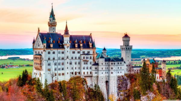 Free neuschwanstein castle in schwangau germany 4k hd travel wallpaper download