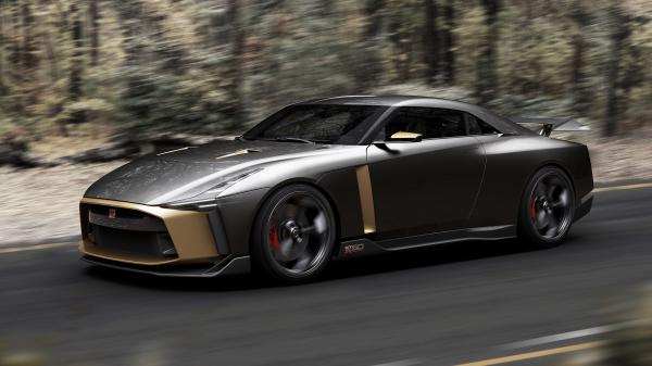 Free nissan gt r50 concept wallpaper download